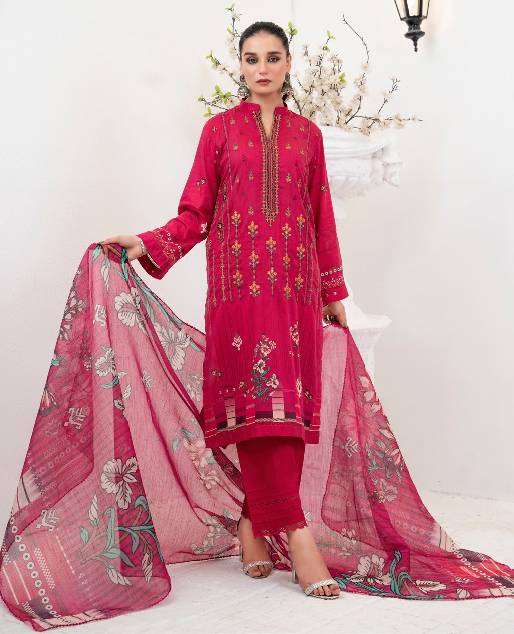 Digital Print Lawn with Fancy Duppata Collection