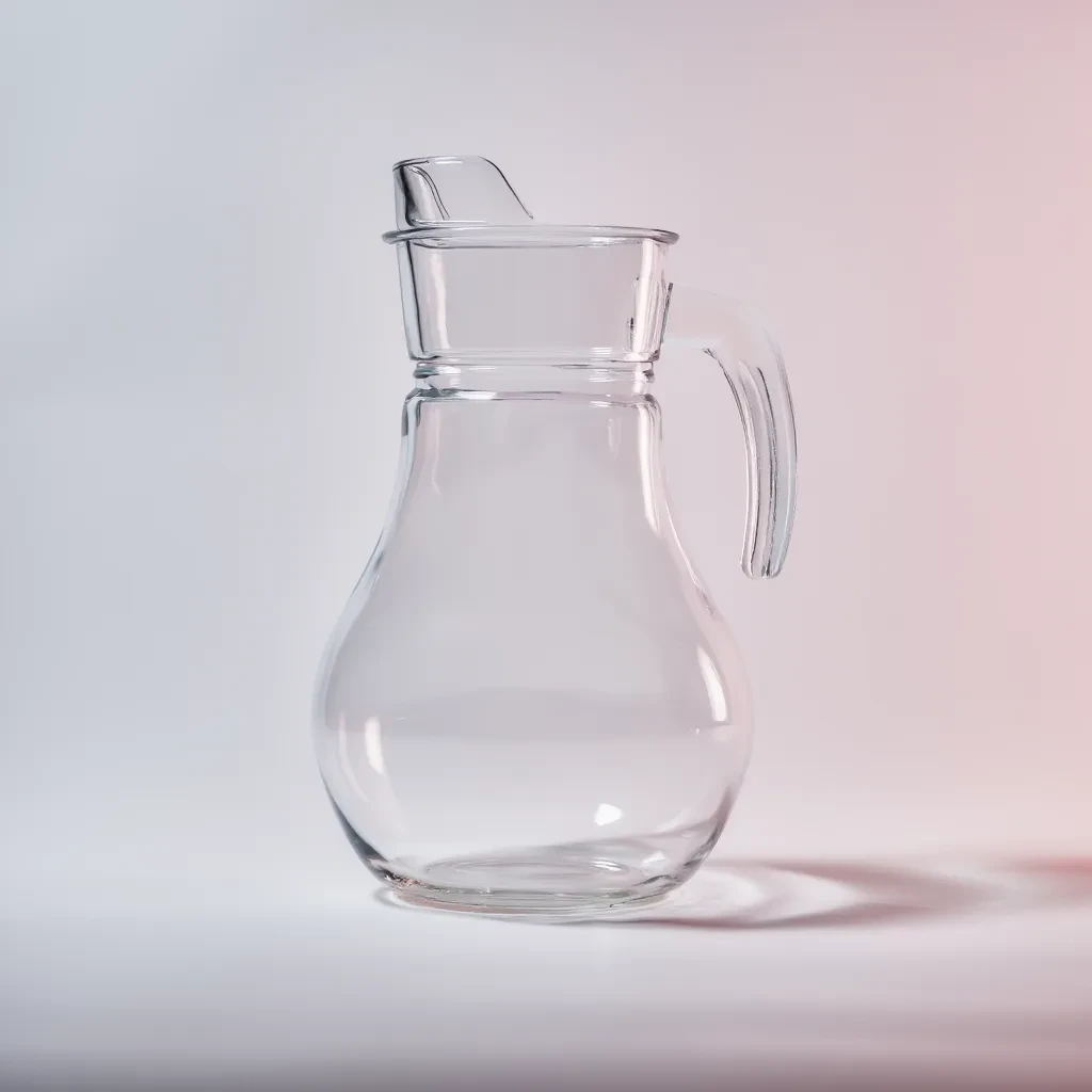 Clear Glass Jug